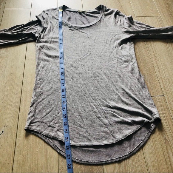 Wilfred Free Light Grey Long Sleeve Top - Picture 7 of 8